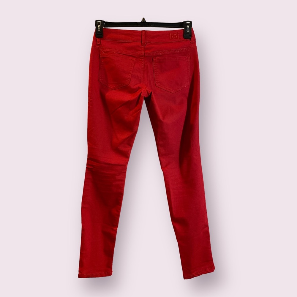 Juniors Red Jeans